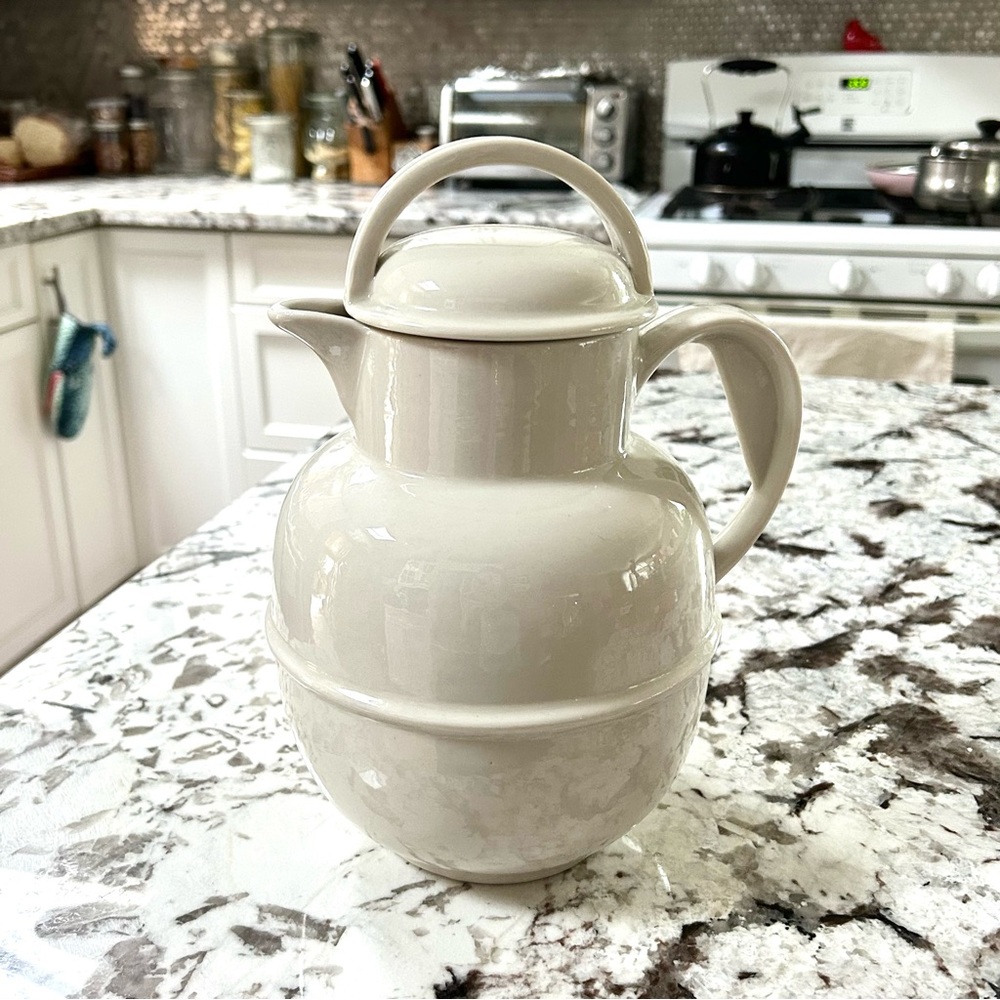 🐄 Antique Guernsey Ceramic Pitcher